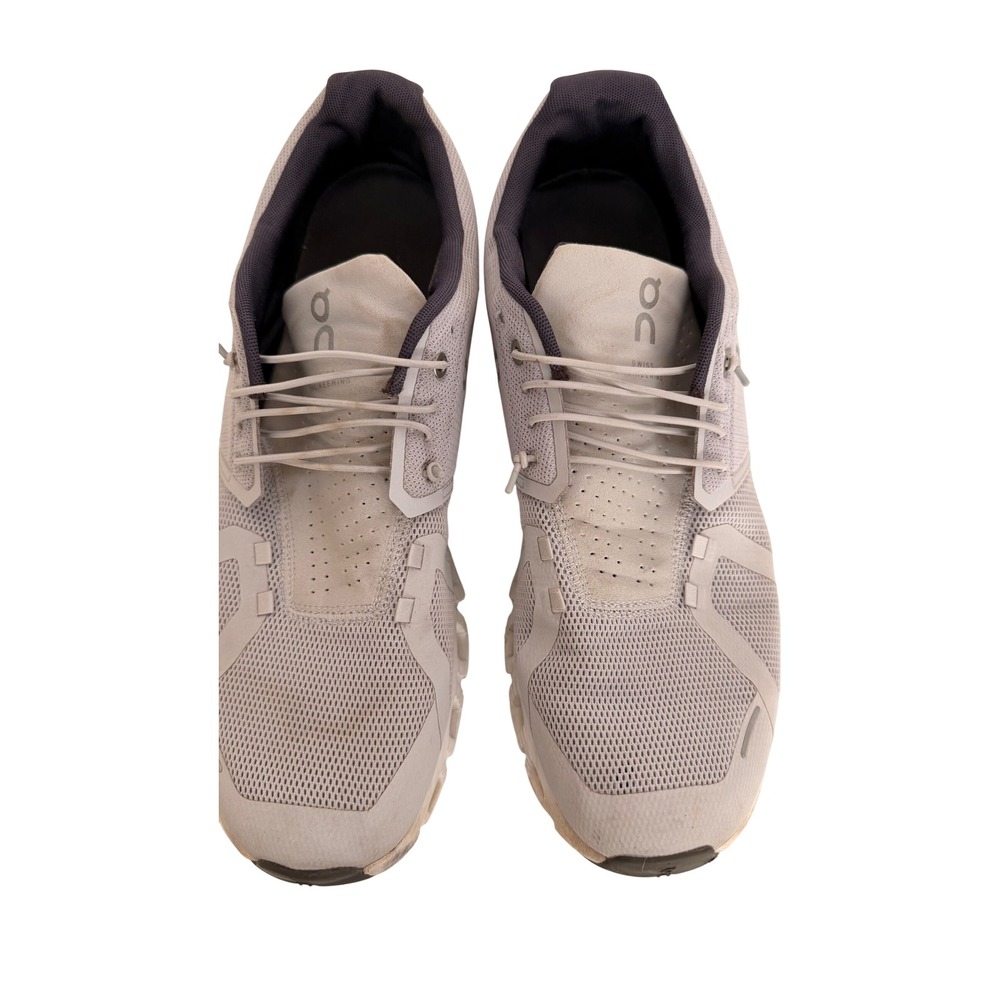 On Cloud 5 Mens Running Walking Shoes Slate Grey Low Top Sneakers Size 13